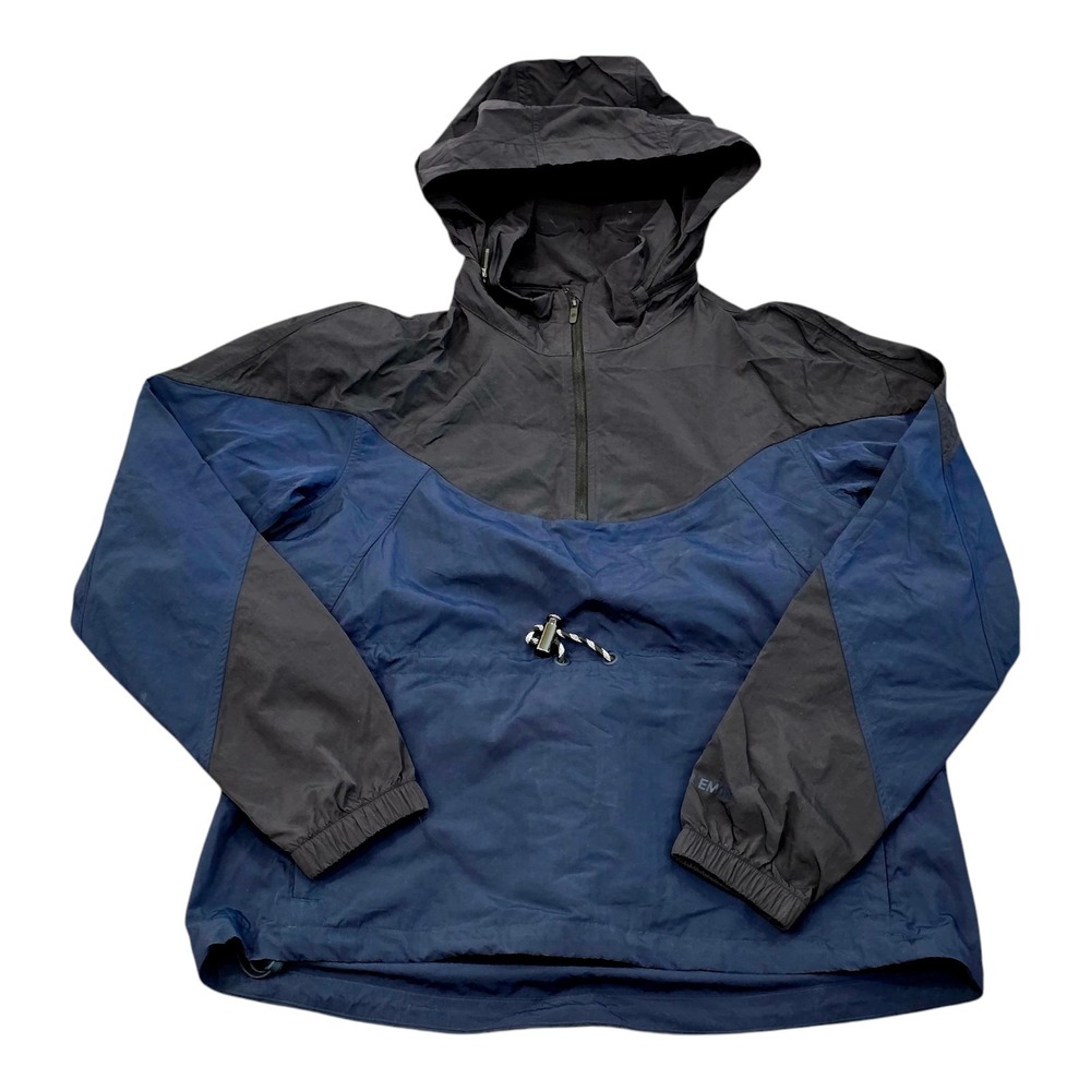 Lululemon Evergreen Anorak True Navy Black Nylon Hooded Jacket Women Size 4